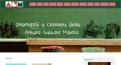 Desktop Screenshot of osagm.hr